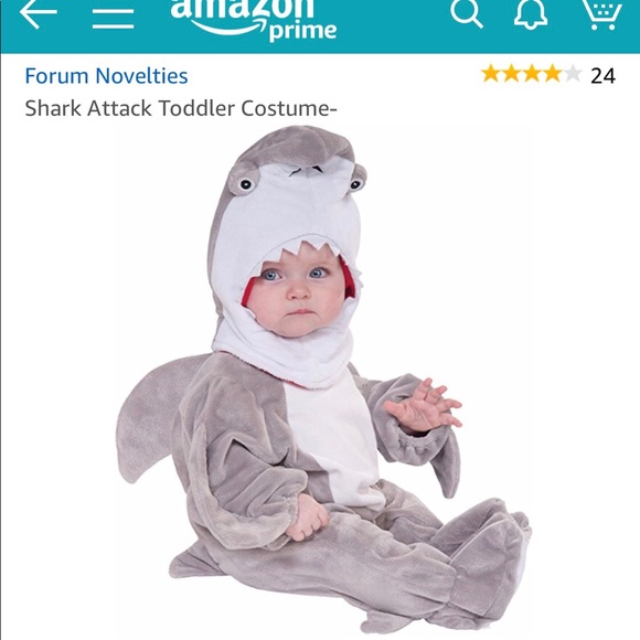 newborn baby shark costume